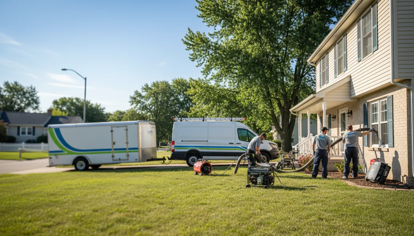 Flooded Basement Restoration And Cleanup With Repair in Waldo, KS near me